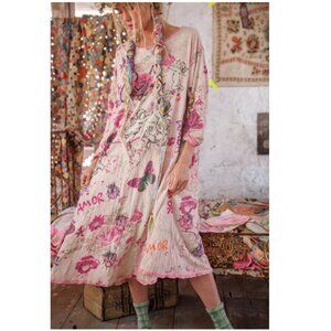 Magnolia Pearl Cherub Amor Viggo Tee Dress, Milkweed OS